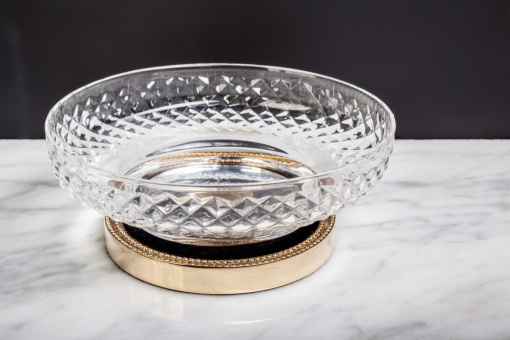 10205 Мыльница ЗОЛОТО Crystal Luxury Options