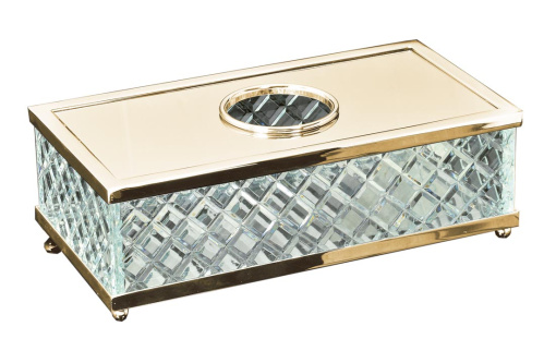 10232 Салфетница ЗОЛОТО Crystal Luxury Options