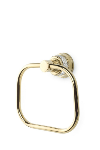 10245-G Полотенцедержатель кольцо AURA Gold