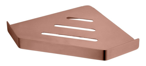 10318-BRB Угловая полка NEW VENTURO BRUSHED BRONZE