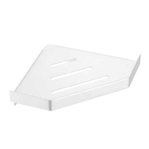10318-MW Угловая полка NEW VENTURO matt white