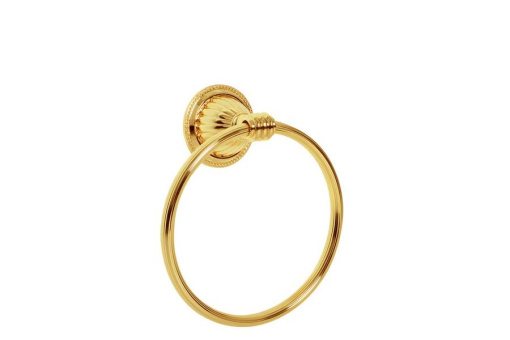 10354 Держатель для полотенца (кругл.) HERMITAGE GOLD