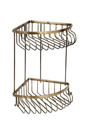 10622 Угловая полка(металл), двойная Medici