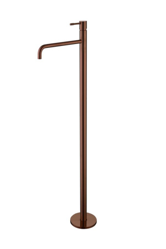107-BRB Смеситель для умывальника напольный Uno Brushed Bronze