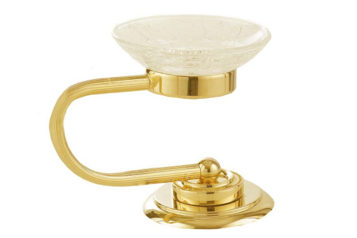 10910-G Настольная мыльница Murano Gold