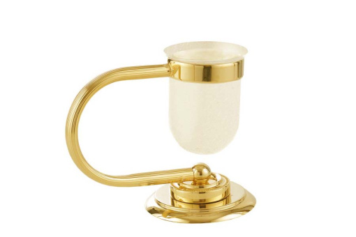 10911-G Настольный стакан для зубных щеток Murano Gold