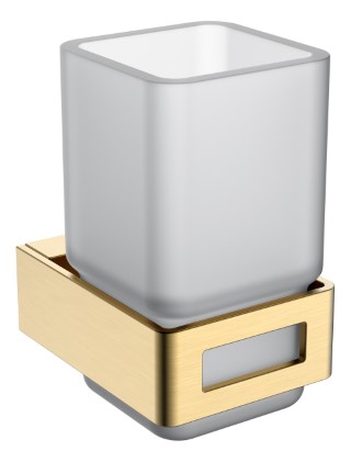 10944-MG Стакан для зубных щеток Mat Gold серия Q