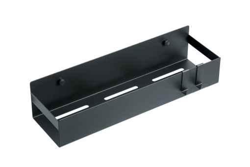 10965-B Полка подвесная + 2 крючка Black