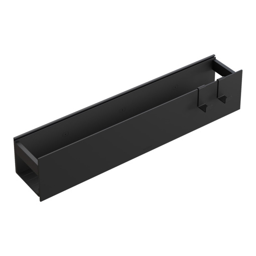 10966-B Полка настенная 60см Black