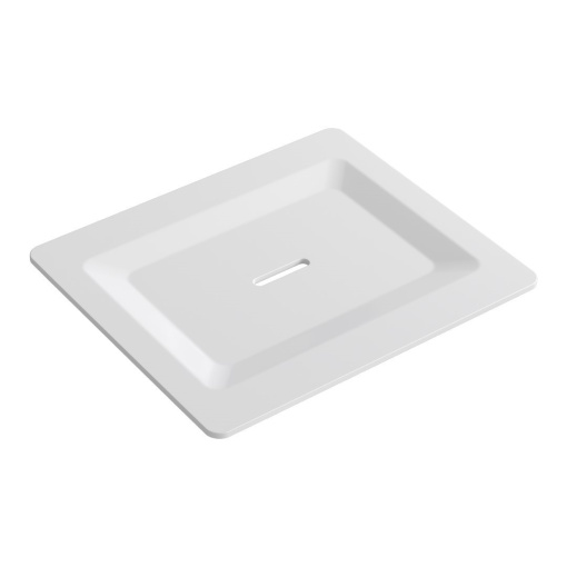 10966-W-SOAP Мыльница для полки White/белый