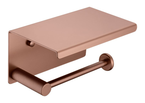10971-BRB Держатель туалетной бумаги с крышкой UNO BRUSHED BRONZE