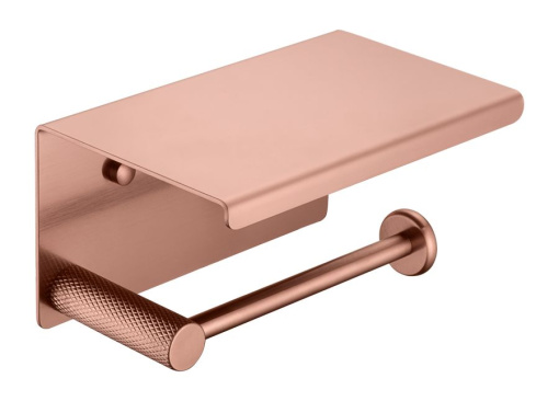 10971-CB Держатель туалетной бумаги с крышкой UNO COPPER BRUSHED