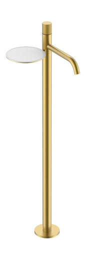 120-MG.4 Смеситель STICK напольный для умыв. MATT GOLD SPIRALE