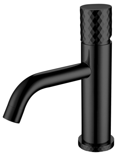 121-BB Смеситель STICK для умыв. низ. BLACK DIAMOND BLACK_Комплект