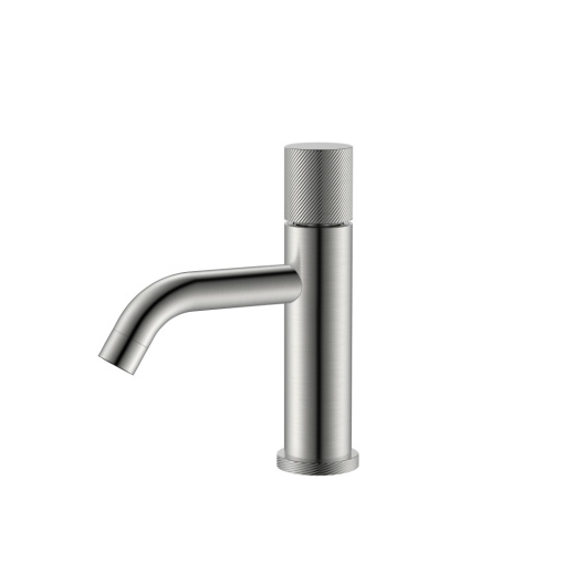 121-NB.4 Смеситель STICK для умыв. низ. NIKEL BRUSH SPIRALE