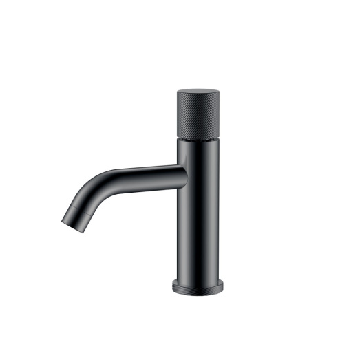 121-SGM.4 Смеситель STICK для умыв. низ. Shine Gun Metal SPIRALE