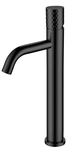 122-BB Смеситель Stick для умыв. выс. Diamond Matt Black