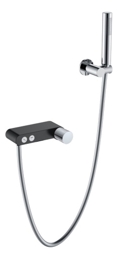 123-BCR.2 Смеситель STICK для ванны BLACK TOUCH CHROME