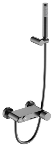 123-GM.2 Смеситель STICK для ванны Gun Metall c ручкой TOUCH