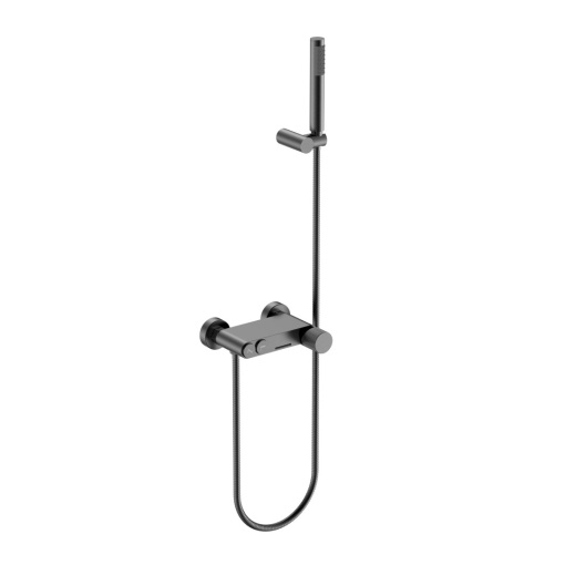 123-GM.3 Смеситель STICK для ванны Gun Metall LINEA