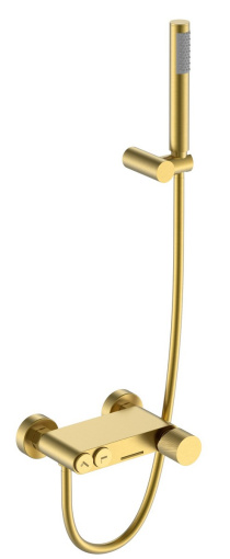 123-MG.2 Смеситель Stick для ванны Mat Gold c ручкой Touch