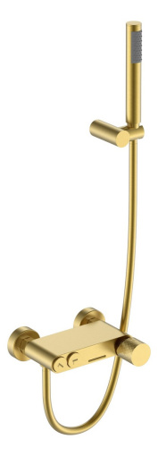123-MG Смеситель Stick для ванны Matt Gold c ручкой Diamond