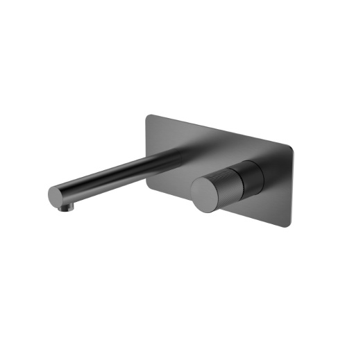 125-GM.4 Смеситель STICK из стены Gun Metal SPIRALE