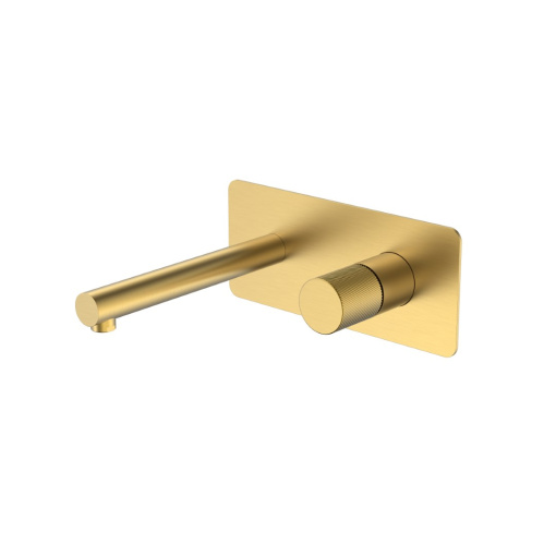 125-MG.4 Смеситель STICK из стены Matt Gold SPIRALE