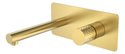125-MG Смеситель Stick из стены Matt Gold Diamond