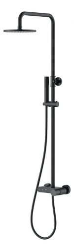 128-BB Стойка для душа STICK DIAMOND Matt Black