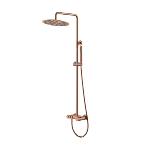128-CB Стойка для душа STICK COPPER BRUSHED DIAMOND