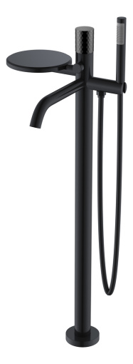 129-BB Смеситель STICK напольный BLACK DIAMOND BLACK
