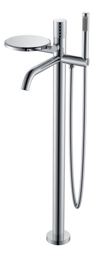 129-CRCR Смеситель STICK напольный CHROME DIAMOND CHROME
