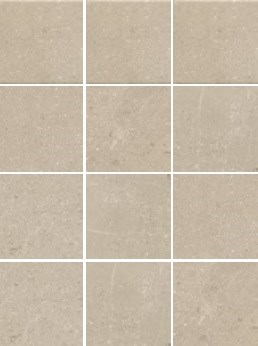1317H Матрикс светлый беж, полотно 29,8х39,8 из 12 частей 9,8х9,8 9,8x9,8x7