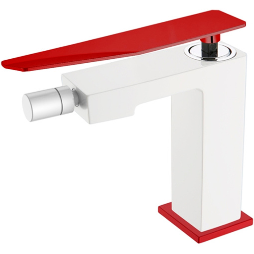 146-WR.2 Смеситель Q для биде White Red.2 (комплект)