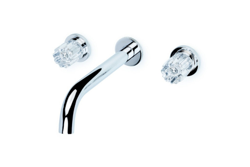 152-2-CR-EL Смеситель из стены Elegante на 3 отв. Chrome