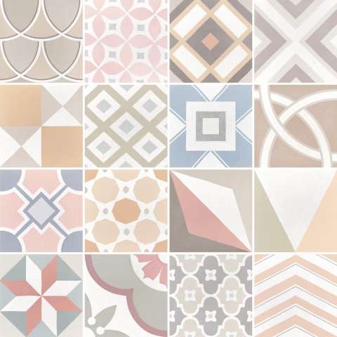 Керамогранит Equipe Caprice Patchwork Pastel