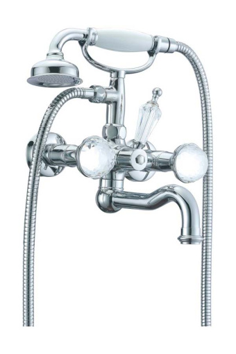 353 Смеситель для ванны(душ.комп.) Brillante Presente (комплект)