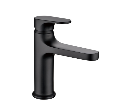 451-B Смеситель для умывальника Spectre черный матовый