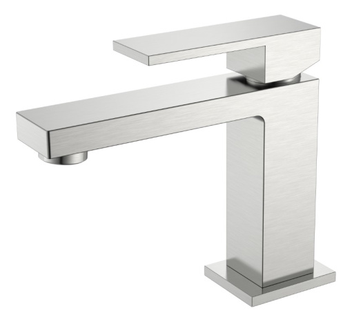 471-NB Cмеситель для умывальника Qubic Brushed Nickel