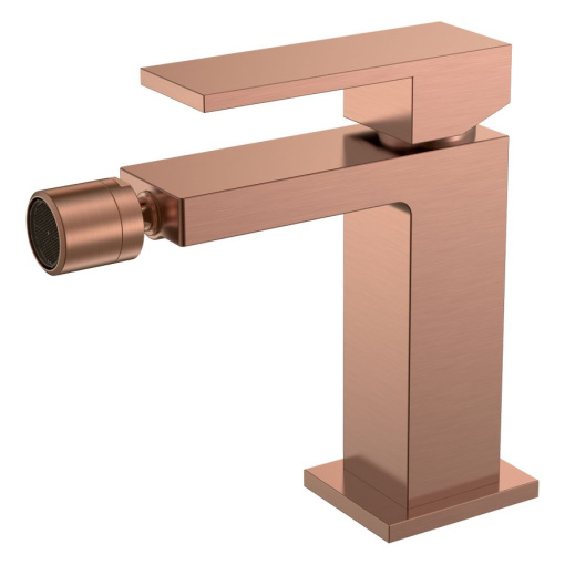 476-CB Смеситель для биде Qubic Copper Brushed