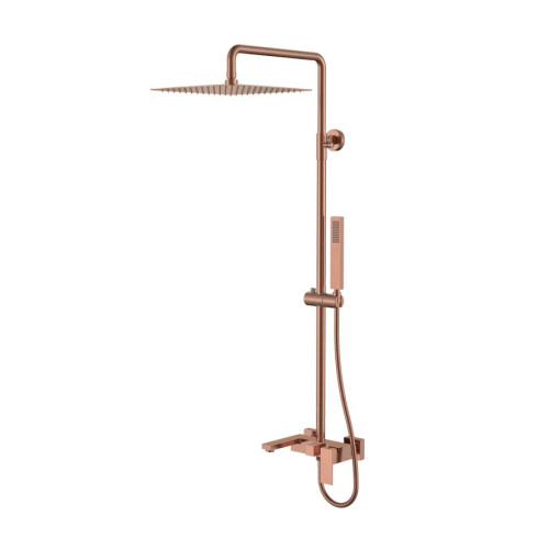 478-CB Стойка для душа QUBIC Copper Brushed