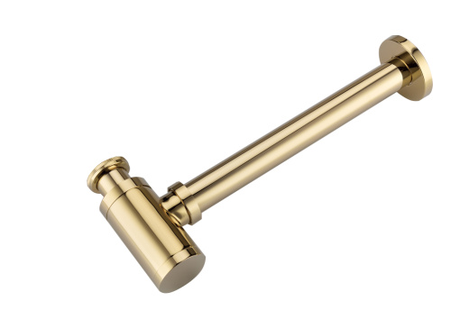 608-2 Сифон золото (БЕЗ КЛИК-КЛАКА)