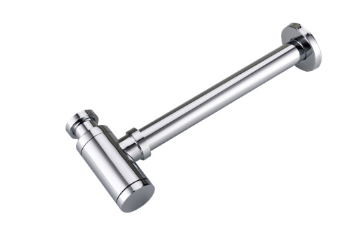 609-2 Сифон хром (БЕЗ КЛИК-КЛАКА)