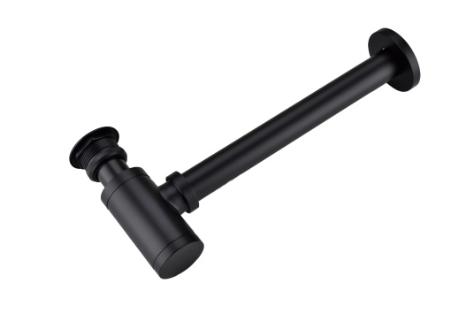 609-B Сифон черный (БЕЗ КЛИК-КЛАКА)