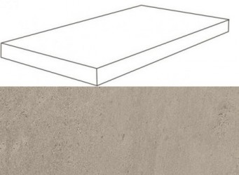 Ступень Wise Silve Grey Scalino Angolare DX 33x60 Lap (620070001121) 