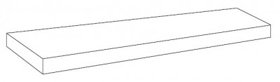 Ступень Forte Dei Marmi Elegant G. Scal. Ang. SX 33x160 (620070002409) 