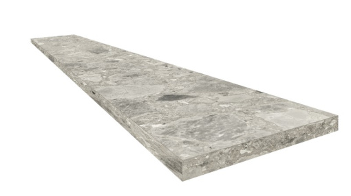 Ступень Брера Грэй 33x120 угловая левая