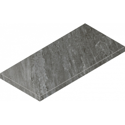 Ступень Магма Графит 33x60 грип угловая левая (620070002974)