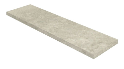 Ступень Тиволи Грэй 33x120 угловая правая